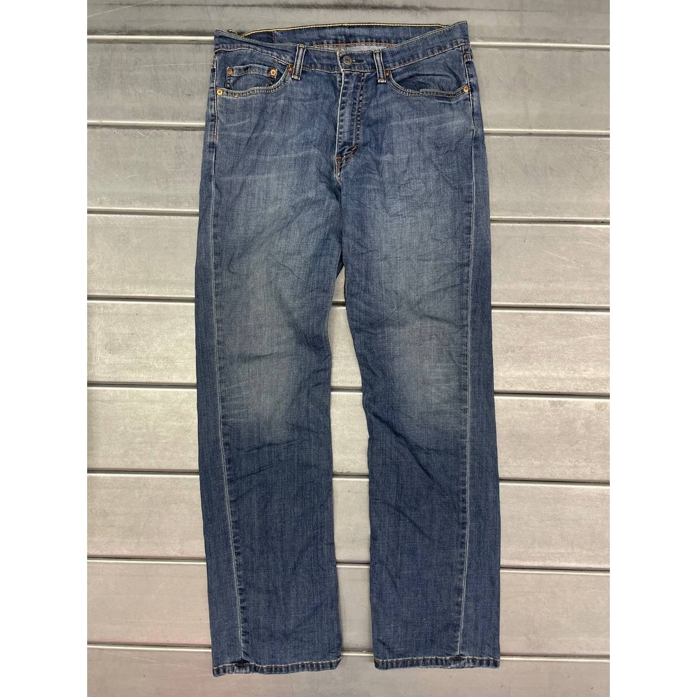 Levis 559 Straight Jeans Mens 34x34 Blue Medium Wash Denim Everyday Wear
